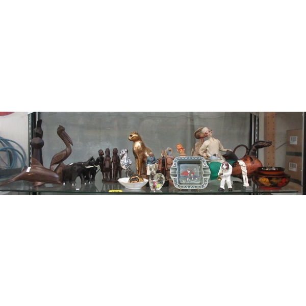 Shelf Lot of Figurines and Collectibles - Preowned