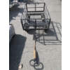 Image 2 : Metal Garden Cart - 48" x 32" x 27" tall