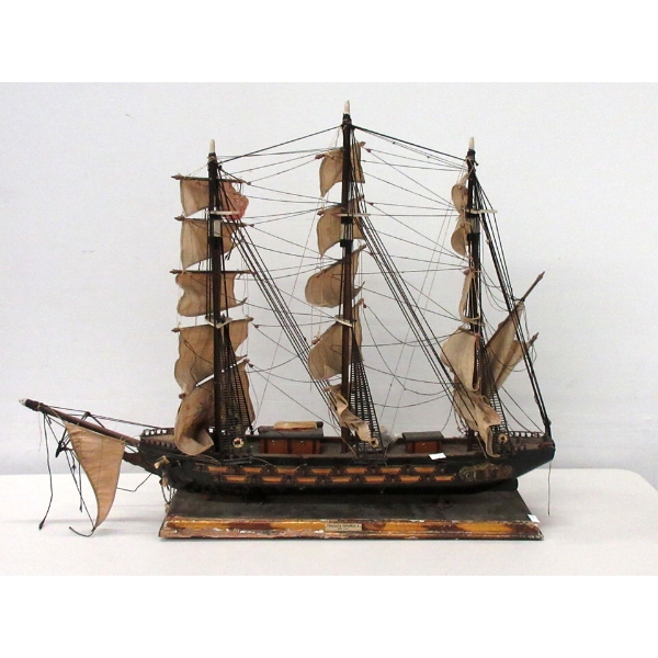 Vintage Fragata Espanola Ship Model 