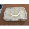 Image 2 : 4 New Latch Top 8 Section Snacking Boxes