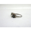 Image 2 : Aquamarine, Mystic Topaz & Diamond Ring