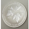 Image 1 : 1/2 Oz .9999 Silver 2024 Canada Leaves $4 Coin 