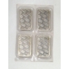 Image 2 : Uncut 4 x 1/2 Oz .999 Silver NWTM Bars 