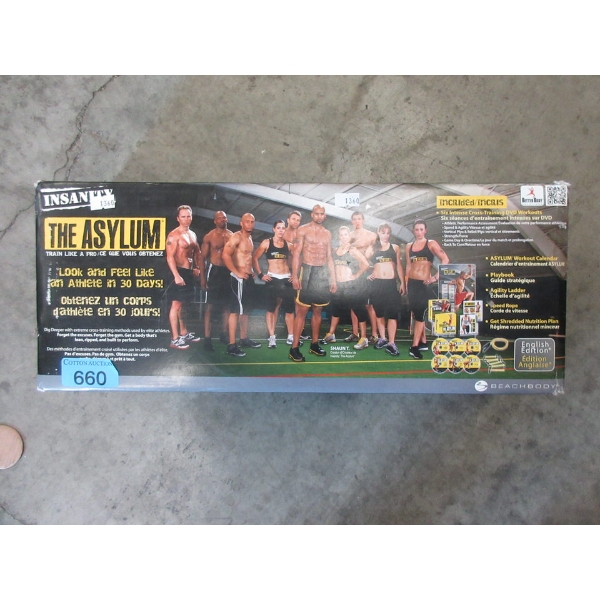 Insanity "The Asylum" Cross-Training Workout DVD Set 