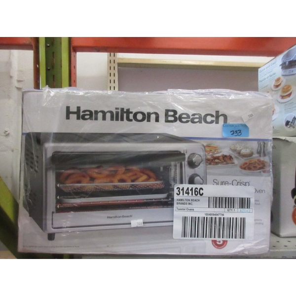 Hamilton Beach Sure-Crisp Air Fryer Toaster Oven