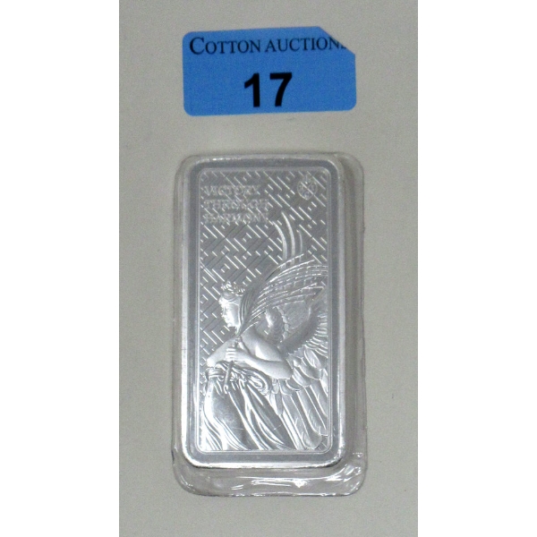 10 Oz .999 Silver 2022 St. Helena Legal Tender Bar