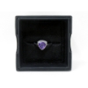 Image 3 : New Purple Amethyst & Diamond Ring