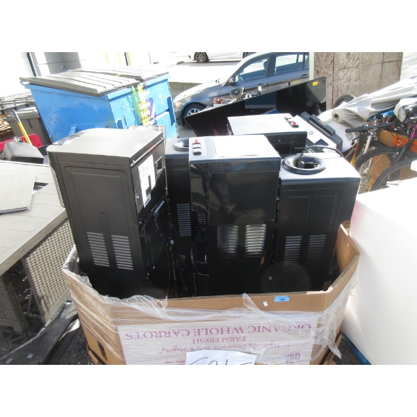 Skid of Assorted Water Coolers - Customer Returns