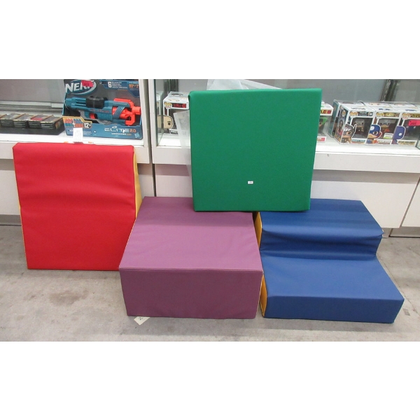 New Kid's Soft Play Corner Climber - 4 Piece Set