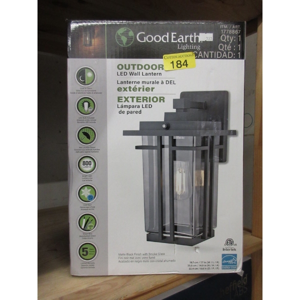 Good Earth Lighting Outdoor LED Wall Lantern