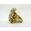 Image 5 : 3 Rhinestone Octopus Rings & 1 Octopus Bracelet