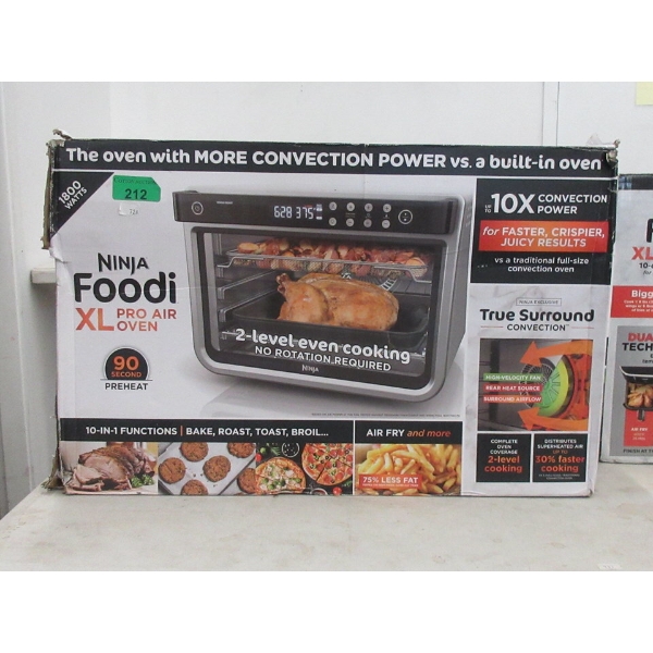 Ninja Foodi XL Pro Air Oven - 10-in-1 Functions 