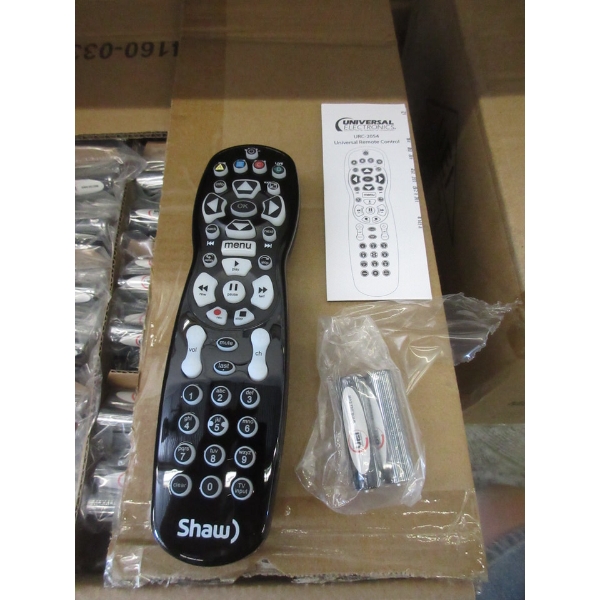 2 Cases of 50 New Universal Remote Controls
