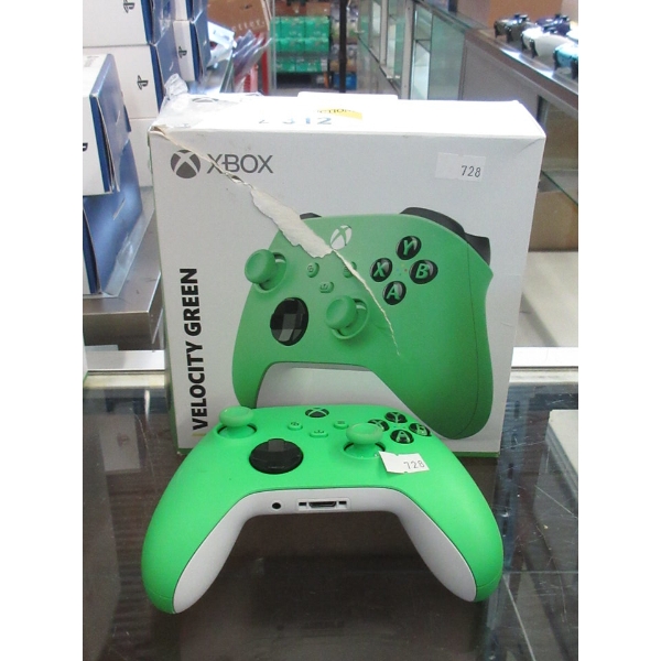2 Xbox Velocity Gold Wireless Controllers - 1 Box