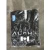 Image 1 : 10 New Black 'Alpha" Slim Sleeve T-Shirts - XL