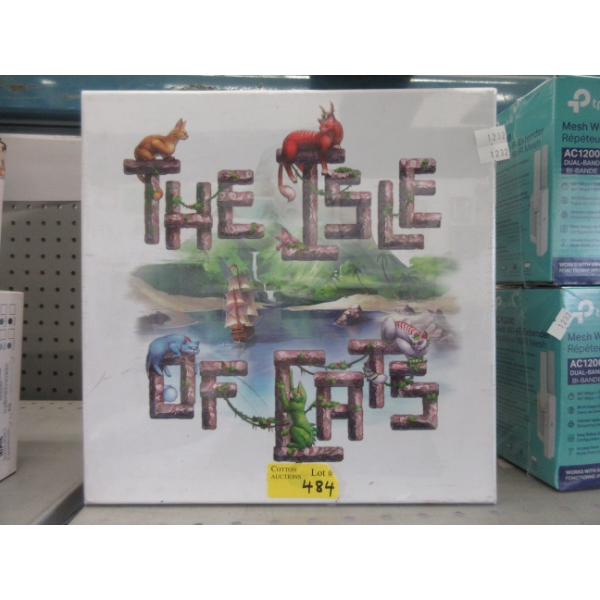 New "The Isle of Cats" Sealed Board Game