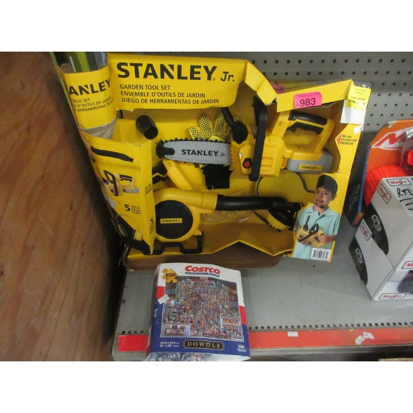 Stanley Jr. Garden Tool Set & Costco Jig Saw Puzzle