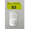 Image 1 : 1 Oz .999 Silver JBR Ethically Sourced Bar 