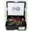 Image 3 : 1 Royal Canadian Mint & 1 Royal Mint Bullion Boxes with Preowned Costume Jewelry 