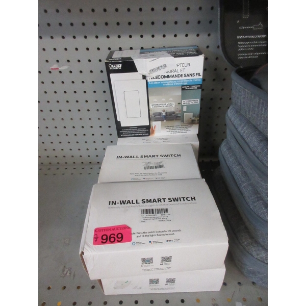 7 Sets of In-Wall Smart Switches 