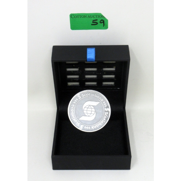 5 Oz .999 Silver Scotiabank Investor Round 