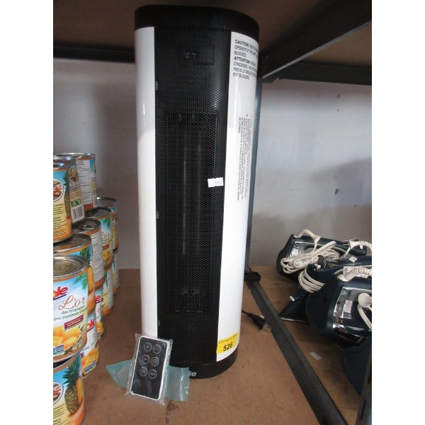 Senville Fan Heater with Remote - Preowned