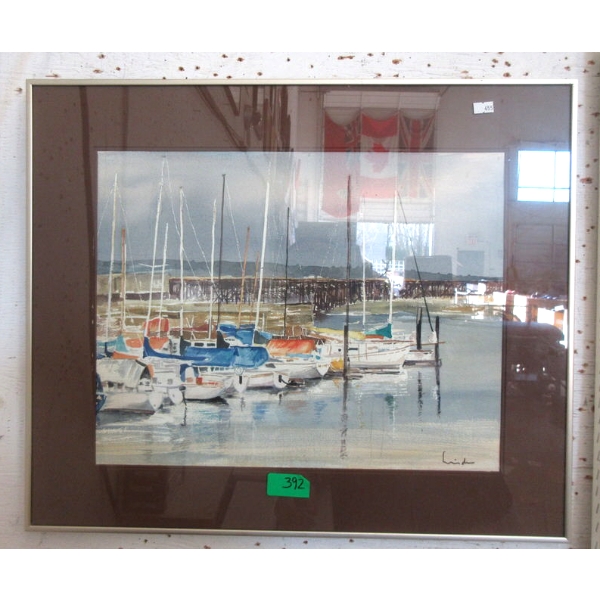 Original Linda Patzold Signed Water Colour Painting
