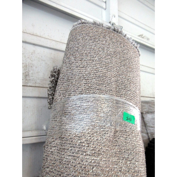 8' x 10' Grey Speckled Shag Area Carpet