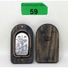 Image 1 : 2 Oz .999 Silver 2022 Hand-Poured/Coloured RIP Tombstone Numbered Bar 