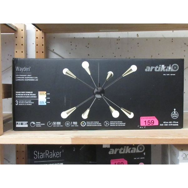 Artika "Wayden" LED Pendant Light - MCM Style