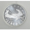 Image 1 : 1 Oz .999 Silver Liberty Eagle Round 