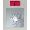 Image 1 : 1.5 Oz .999 Silver Certified PAMP Suisse 2017 Liberty Coin 