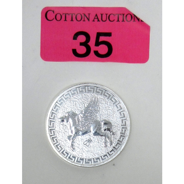 1 Oz .999 Silver 2023 Pegasus Coin 
