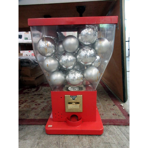 Metal Coin Operated Toy Dispensing Machine