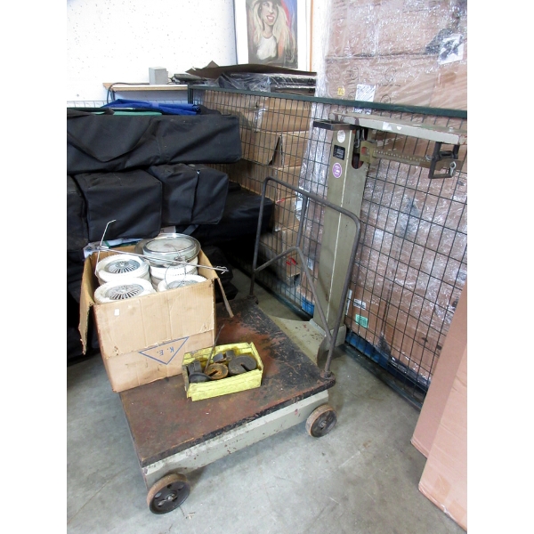 Commercial Platform Scale, Buggy Wheels & More