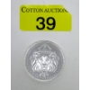 Image 1 : 1 Oz .999 Silver Scottsdale Lion Mint Round 