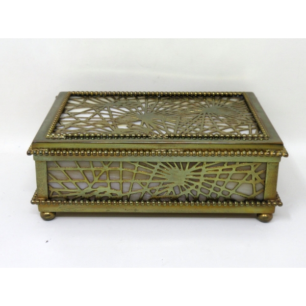 Vintage Tiffany Studios New York Cigarette Box 