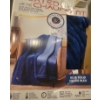 Image 1 : Solid Blue Colored Heated Throw