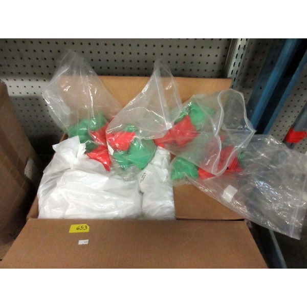 Large Lot of Bean Bags & Aerosol Can Caps 