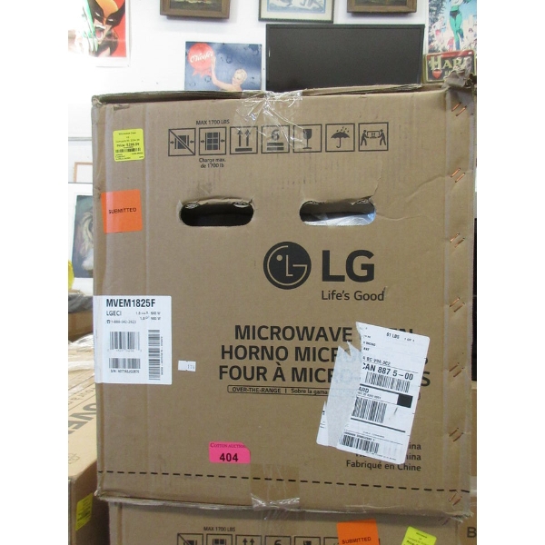 LG Over-The -Range Microwave Oven in Box