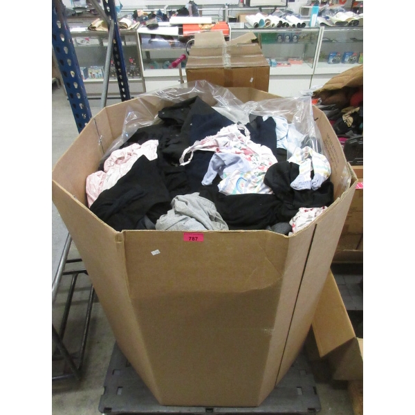 Skid of Overstock & Customer Return Clothing - As Is