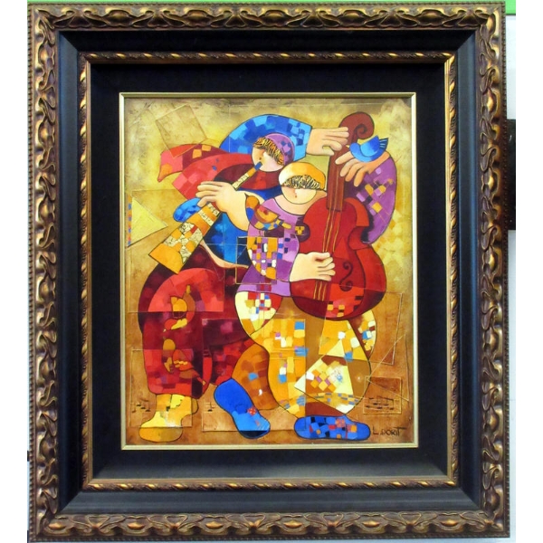 Dorit Levi Oil on Canvas - Well Framed