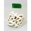 Image 1 : Kenneth Jay Lane White Enamel Coral Branch Cuff Bracelet 