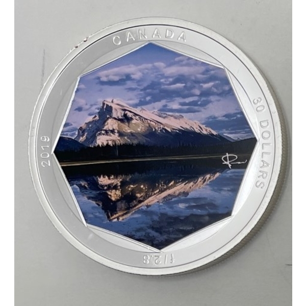 2 Oz .9999 Silver Reflection of Nature $30 Coin 