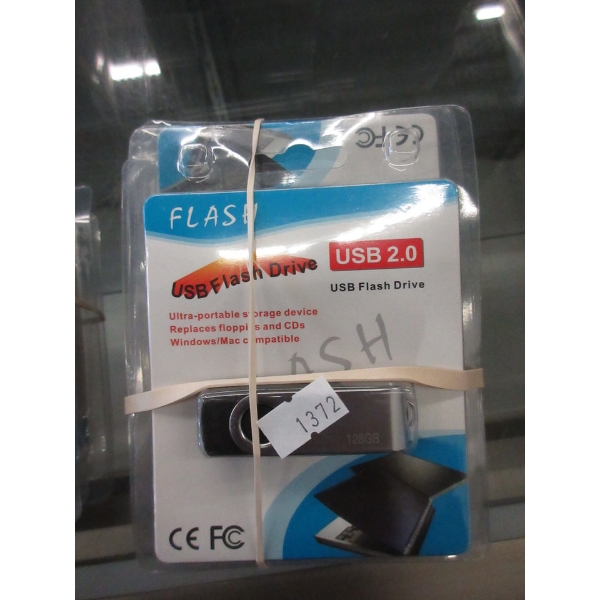 10 New 128 GB USB 2.0 Flash Drives
