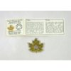 Image 2 : ULTRA RARE 31.25 Gram .9999 Fine Gold 2018 30th Anniversary of Platinum Maple Leaf Coin 