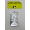 Image 1 : 1 Oz .999+ Silver Morgan Head Bar 