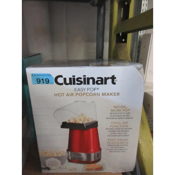 Cuisinart Easy Pop Hot Air Popcorn Maker