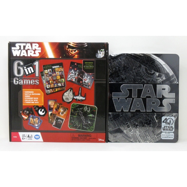 New Star Wars Collector Tin & 6-in-1 Game Box