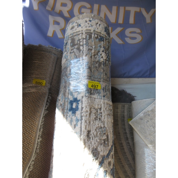8' x 10' Patterned Low Pile Area Carpet 